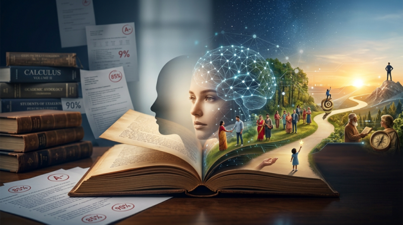 Reading Beyond Marks: Literature as a Journey of Self-Discovery